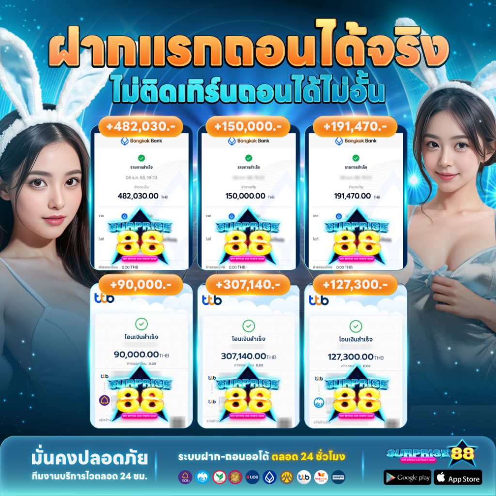 surprise88-ฝากแรก