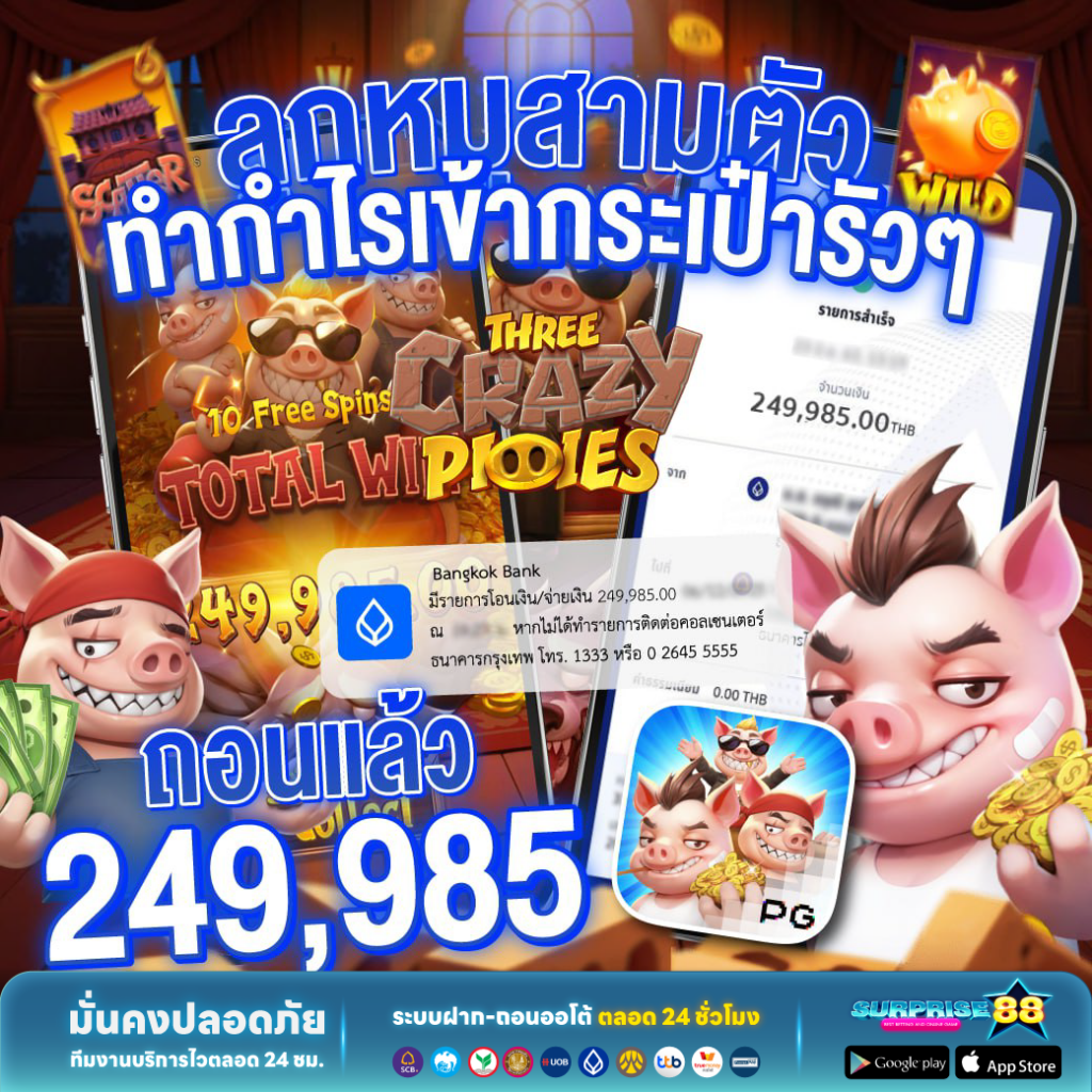 เซอร์ไพรส์88-ลูกหมูสามตัว